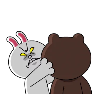 😡 emoji Line Characters @Stickersey Telegram sticker 24 of 45