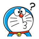 ❓ emoji Doraemon Telegram sticker 20 of 120