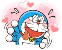 😍 emoji Doraemon Telegram sticker 8 of 120