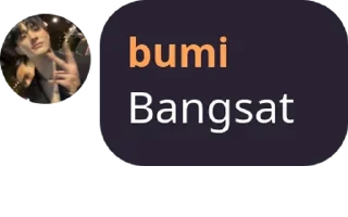 Sticker from Only bumi