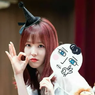 ✨ emoji Aleecia as Yuju @PINKPASTA Telegram sticker 12 of 27