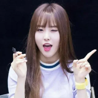 Sticker from Aleecia as Yuju @PINKPASTA