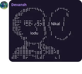 Sticker from Devansh Stickers