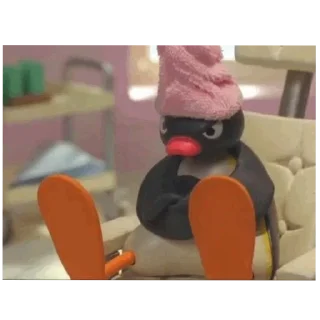 🪑 emoji Pingu Telegram sticker 13 of 25