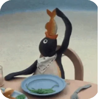 🍲 emoji Pingu Telegram sticker 24 of 25