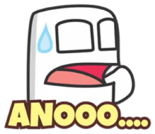 😅 emoji Ghosty Ultimate Romaji Telegram sticker 9 of 55