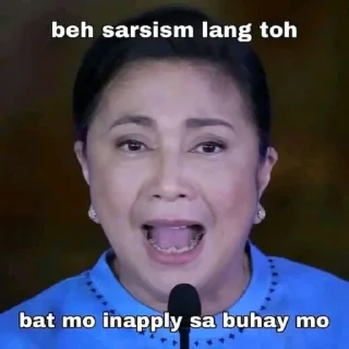 🌹 emoji madam leni memes. Telegram sticker 17 of 62
