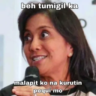 💖 emoji madam leni memes. Telegram sticker 4 of 62