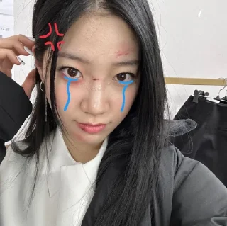🖕 emoji Namanya bercanda @NakamuuraKazuha Telegram sticker 18 of 64