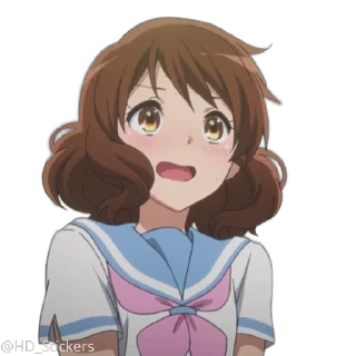 😅 emoji @HD_Stickers 響け！ユーフォニアム S1-2 Telegram sticker 22 of 34