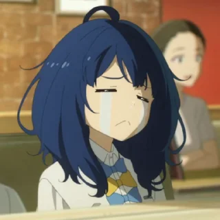 😭 emoji @HD_Stickers 負けヒロインが多すぎる！Part 1 Telegram sticker 13 of 120