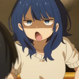 😠 emoji @HD_Stickers 負けヒロインが多すぎる！Part 2 Telegram sticker 13 of 120