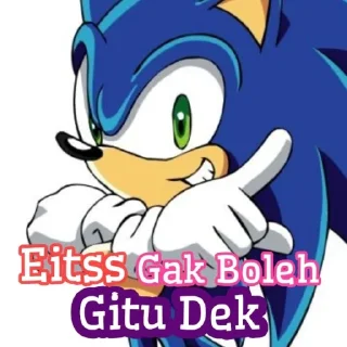 ❌ emoji SONIC NIH DEKK Telegram sticker 16 of 30