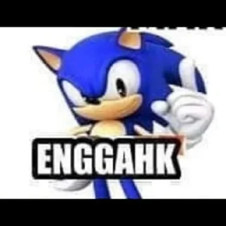 🙀 emoji SONIC NIH DEKK Telegram sticker 12 of 30