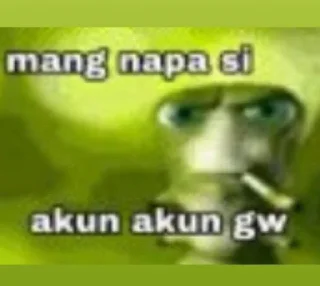 🐒 emoji ini namanya meme Telegram sticker 5 of 50