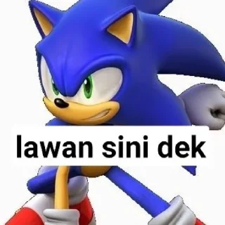 🤨 emoji SONIC NIH DEKK Telegram sticker 19 of 30
