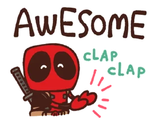 Sticker from Marvel Chibis @AnimeLibrary_Stickers