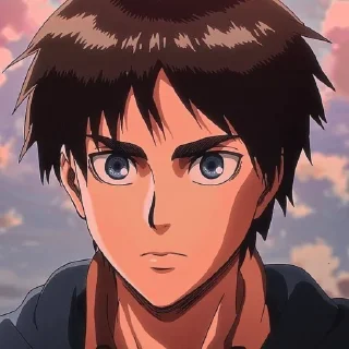 🖤 emoji Eren Jaeger Telegram sticker 17 of 30