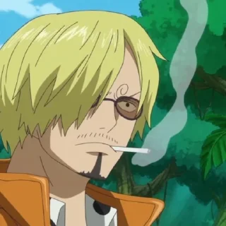 🚬 emoji Sanji — @stikeranimee @hitclousia Telegram sticker 17 of 30