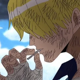 Sticker from Sanji — @stikeranimee @hitclousia