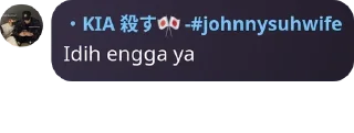 🖕 emoji KIA JDOH JOHNNY Telegram sticker 5 of 20