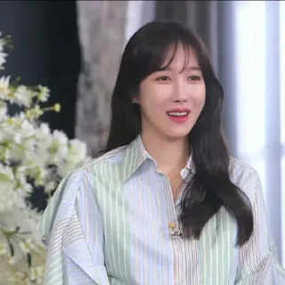🌨 emoji ⚘ lee ji ah ﹝ @kdramastiker ﹞ Telegram sticker 11 of 40