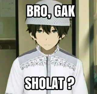 Sticker from Muhammad oreki @jaldykrinj