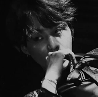 ☄️ emoji Dark suga bts ® Telegram sticker 8 of 14