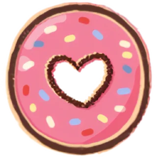 🍩 emoji 生日快乐 点此更多贴纸 @riridoafflinks Telegram sticker 12 of 36