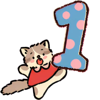 Sticker from 生日快乐 点此更多贴纸 @riridoafflinks