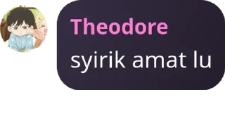 🎭 emoji Theodore Telegram sticker 7 of 19
