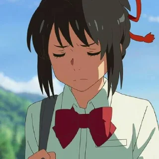 🪐 emoji | Mitsuha Miyamizu | Telegram sticker 24 of 40