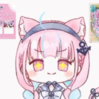 Sticker from @toumanarea @rabbitholles の! ૮ –ﻌ–ა ָ࣪