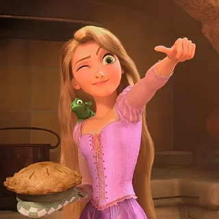 🏮 emoji Rapunzel - @staciegwen Telegram sticker 9 of 50