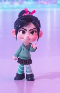 🤬 emoji @cutedona 🍭vanellope🍭 Telegram sticker 24 of 45