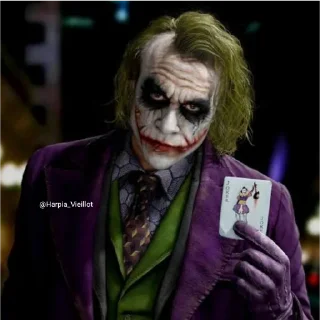 👿 emoji Joker & Harley - @Harpia_Vieillot Telegram sticker 12 of 45