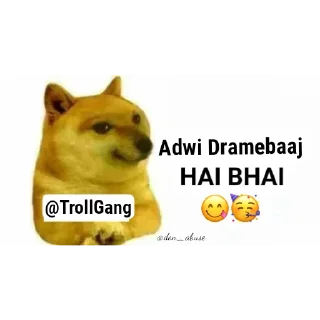 🙂 emoji @TrollGangArmy @TrollGangs : @DIVINE4S Telegram sticker 16 of 119