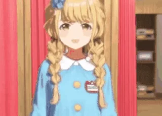 😆 emoji 藤田琴音 Telegram sticker 13 of 96