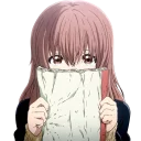 🤫 emoji Koe no Katachi @KawaiiSticker Telegram sticker 13 of 48