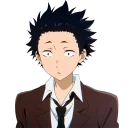 🙄 emoji Koe no Katachi @KawaiiSticker Telegram sticker 12 of 48