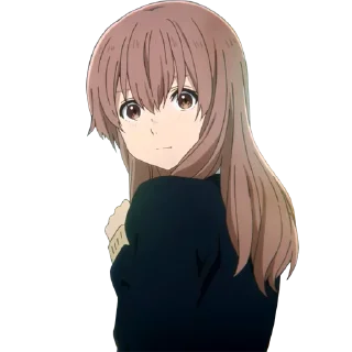 🥺 emoji koe no katachi @animestickerchannel Telegram sticker 14 of 75