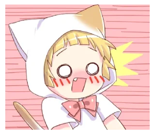 😱 emoji Boy of a cat ear @bistic Telegram sticker 5 of 40