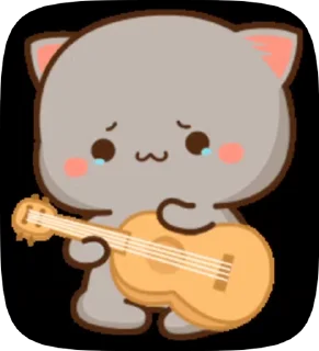 🌟 emoji Black Heart 🖤 Telegram sticker 16 of 50