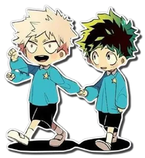 ☺️ emoji bakugou @animestickerchannel Telegram sticker 14 of 75