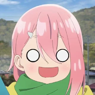 😜 emoji @HD_Stickers ゆるキャン△ SEASON3 Part 1 Telegram sticker 9 of 120