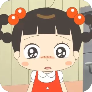 🫥 emoji stikell kejaa 👧🏻🍅🌟 >__< Telegram sticker 15 of 48