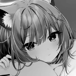 🖤 emoji Dark Anime girls [ @Cutie_Riya ] Telegram sticker 23 of 28