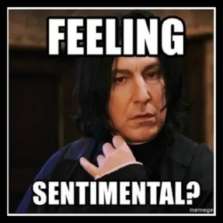 Sticker from Serious Snape