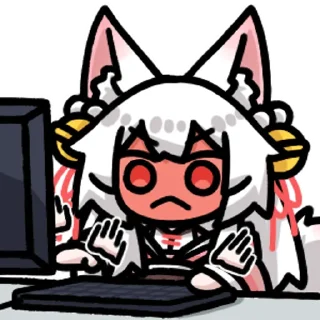 Sticker from 狐汐初灸1 @zhaxia_cn