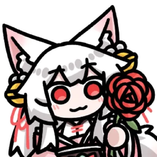 🤗 emoji 狐汐初灸1 @zhaxia_cn Telegram sticker 9 of 16
